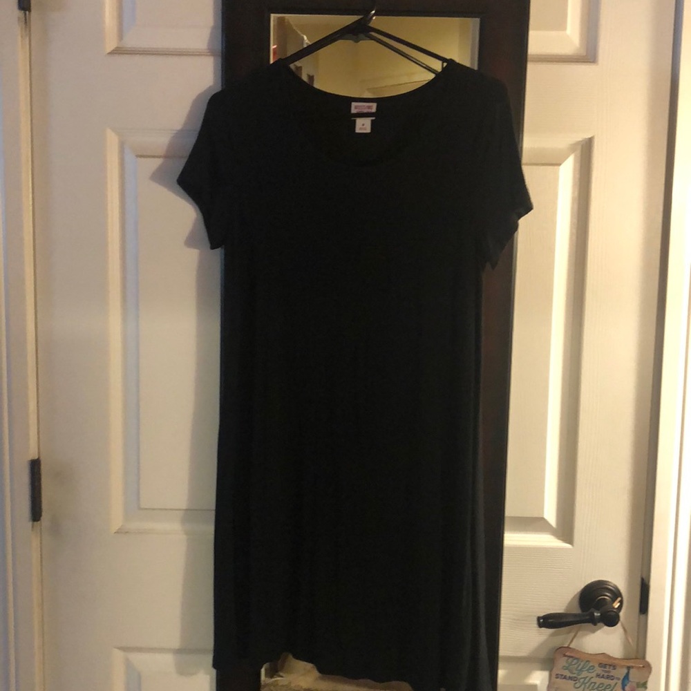 Black t-shirt dress